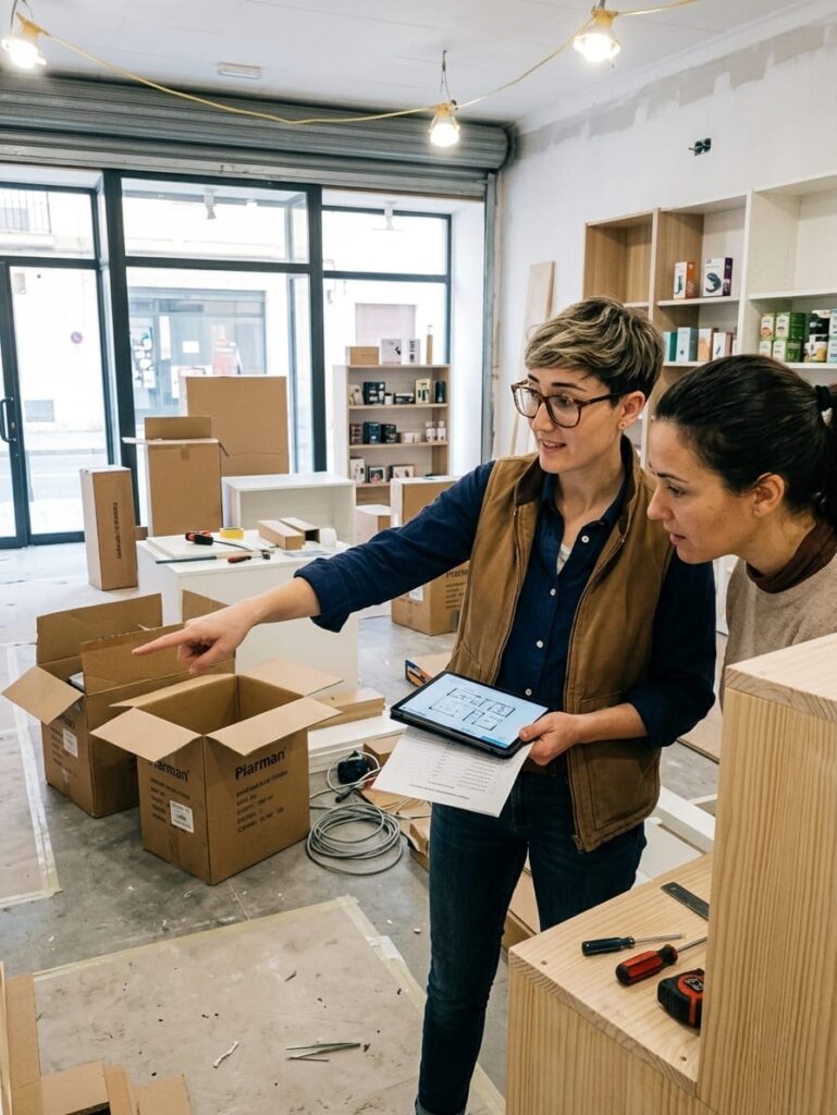 Asesoría para abrir tienda desde cero en Galicia con acompañamiento en montaje y decisiones de negocio